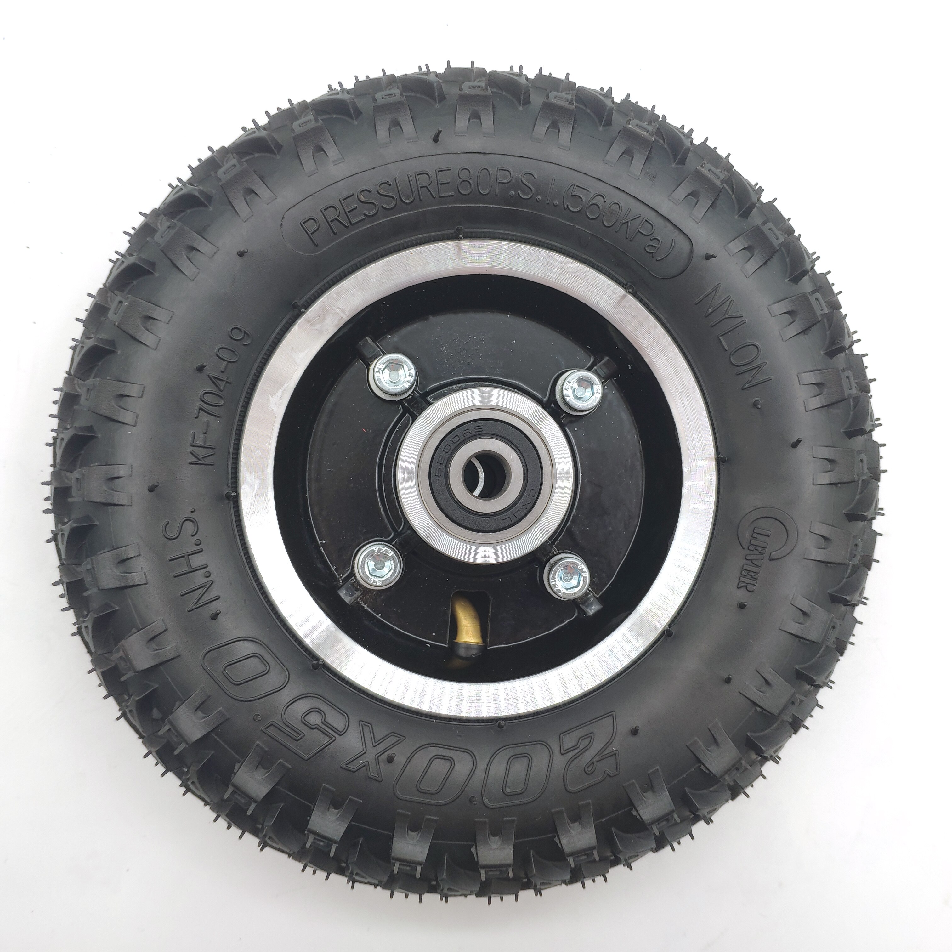 good 200x50 Tire Wheel off-road Tyre with hub 200x50 (8"x2") for Razor Electric Scooter