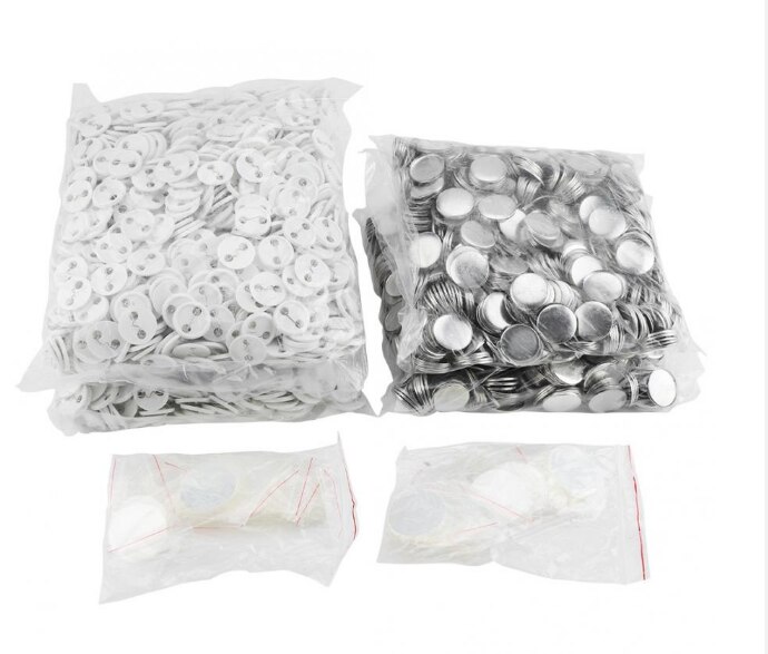 pin button 25mm(1") pin badge metarail plastic and metal badge pin 1000pcs
