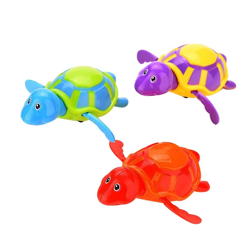Neue Spielen Schildkröten Wasser freundlicher Schlecht Schwimmbad Badewanne Tiere klingend Spielzeug Schwimmen Uhrwerk8