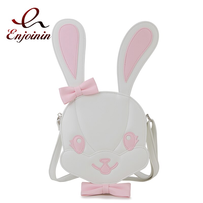 Sweet store Lolita Cosplay Bunny Plush Crossbody purse