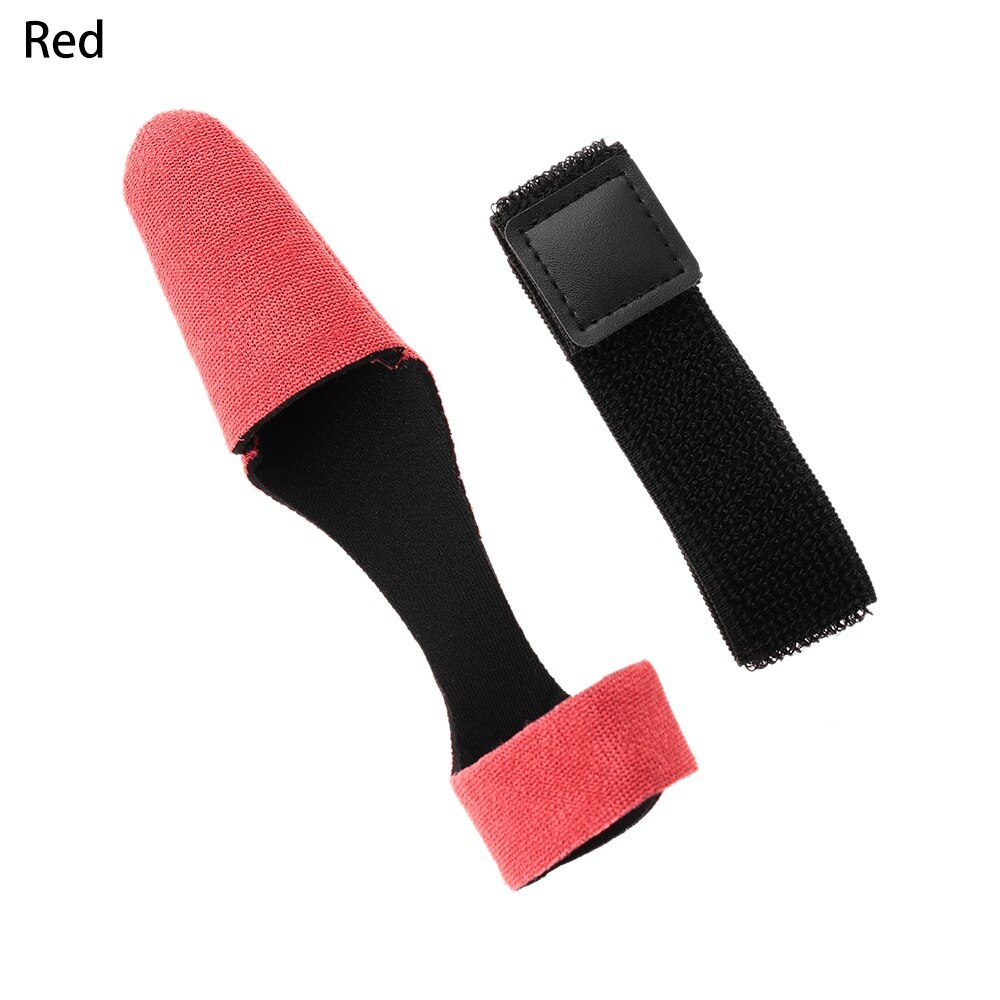 1Set Fishing Rod Tie Outdoor Elastic Bandage Fastener Straps Tip Cover Reusable Sleeves Pole Glove Truss Cane Protector Case: Red