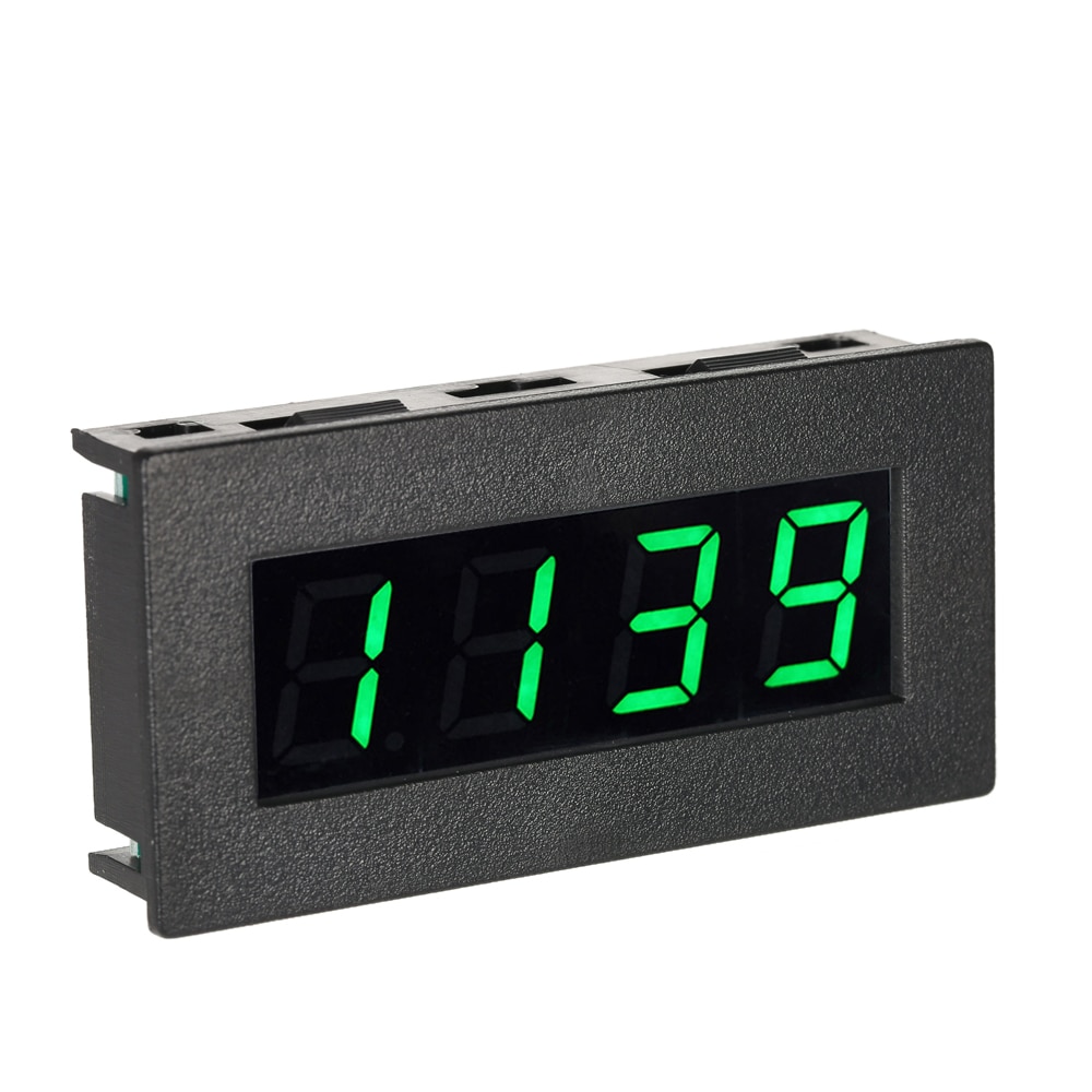 Tacómetro de frecuencia Digital para coche, medidor de velocidad del Motor, RPM, probador de velocidad 5-9999R/M, 0,56 &quot;, 4 LED DC 8-15V