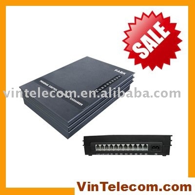 VinTelecom SV308 telefoon systeem 3 in en 8 out kantoor telefoon systeem/Mini PABX/PBX- hote verkoop