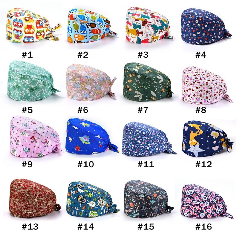 Vrouwen Verstelbare Sanitaire Hoed Met Zweetband Loop Beanie Hat Solid Mannen Hoed Vrouwen Hoeden Skullies Mutsen