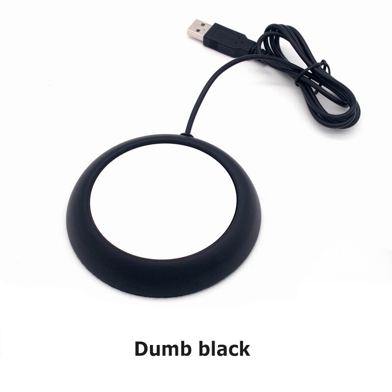 Taza de grano de madera USB portátil calentador de calor taza para bebidas estera mantener la bebida calentador tazas posavasos Oficina: style 3