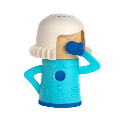 Angry Mom Microwave Cleaner Easily Cleans Oven Steam Easily Cleans Microwave Appliances for The Kitchen Refrigerator Cleaning: Green