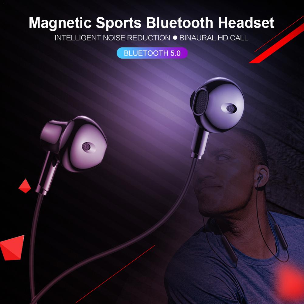 Bluetooth Koptelefoon/Bluetooth Headset 5.0 Hals gemonteerde Binaural Waterdichte Mini sport Draadloze Koptelefoon/Draadloze Headset: Default Title