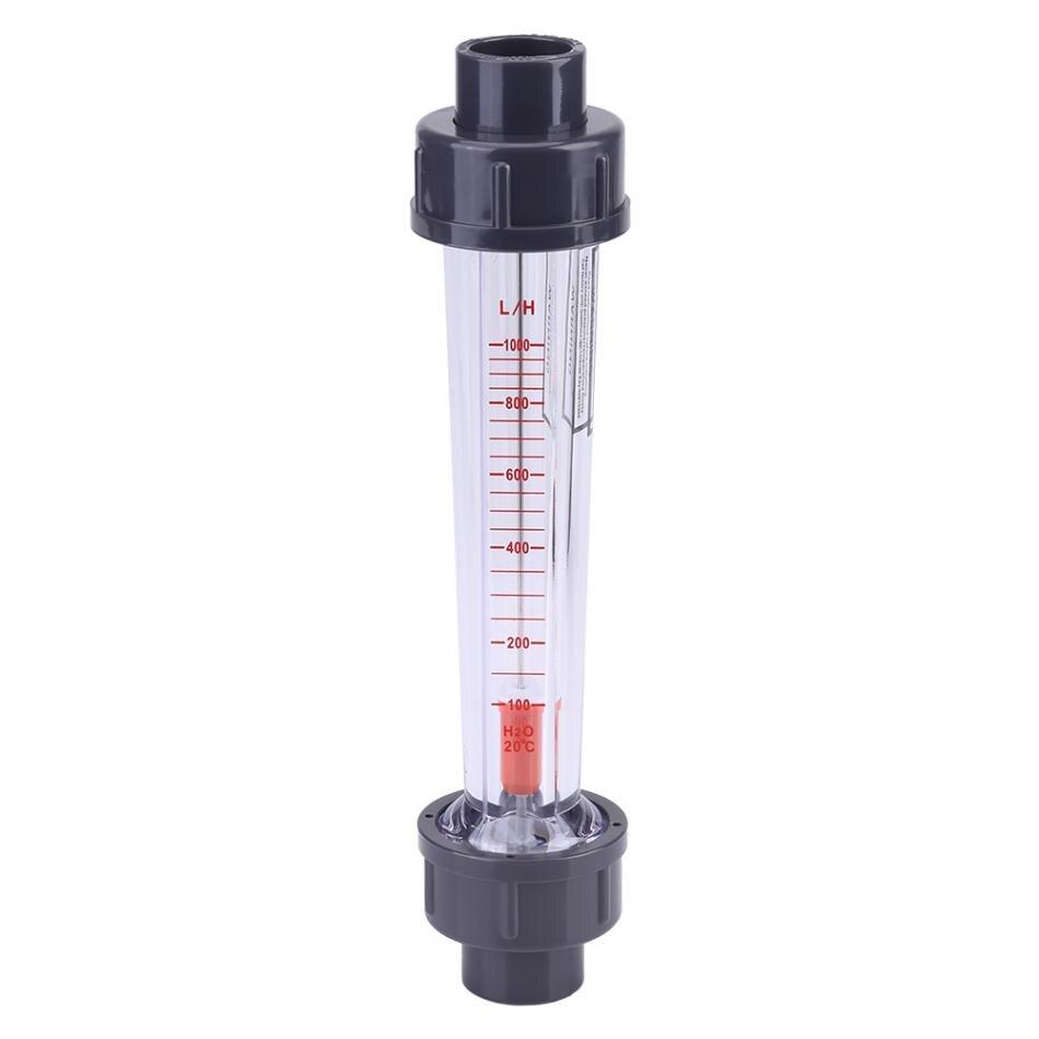 New100-1000L/H Water Flowmeter Tube Type Flowmeter Instantaneous Flow Meter LZS-15 Flow Measuring Tools