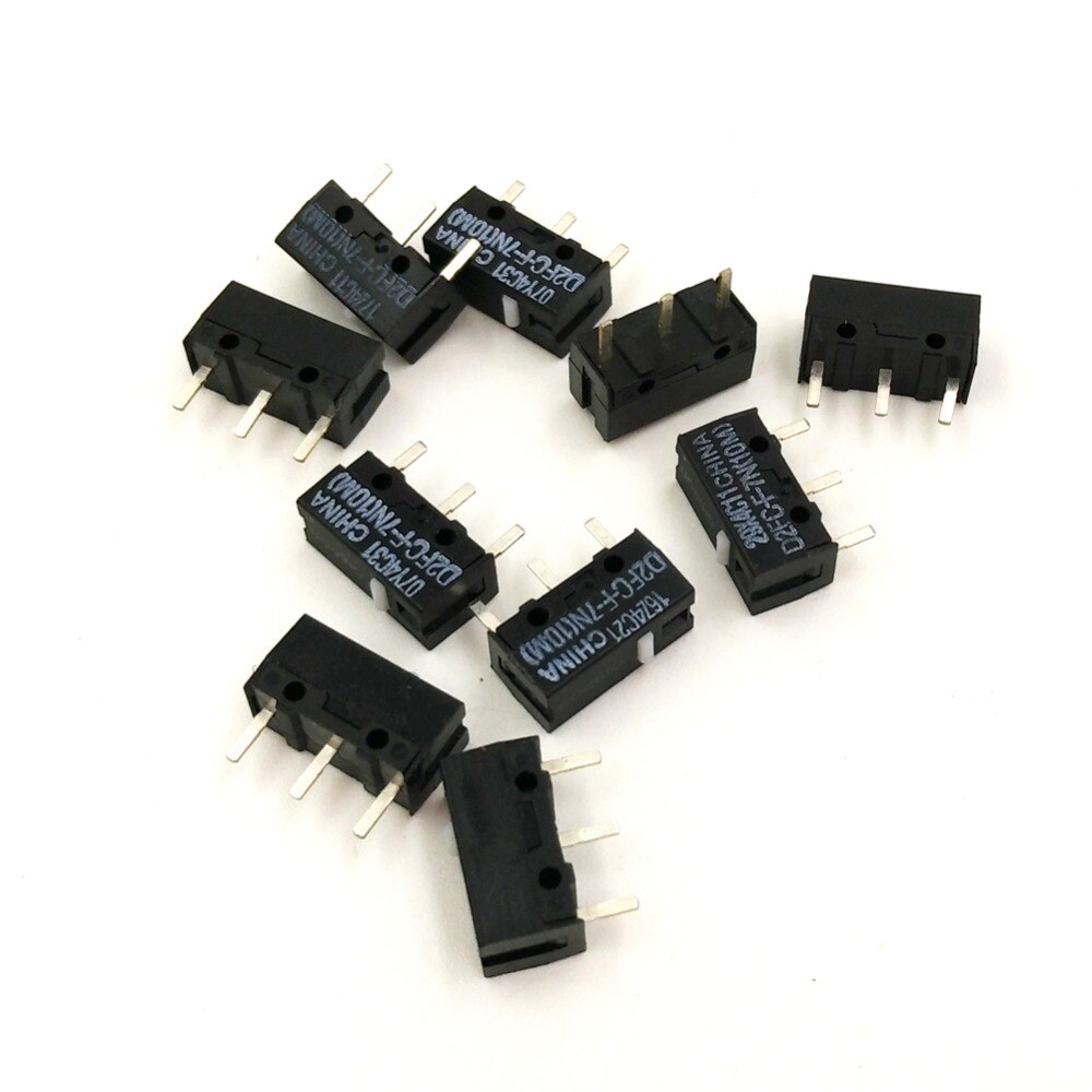 Lot Van 10 Stuks Micro Switch Voor Omron D2FC-F-7N(20M) 10 Miljoen Keer Voor Log Itech MIX518 G3 G5 G7 R Azer Muis