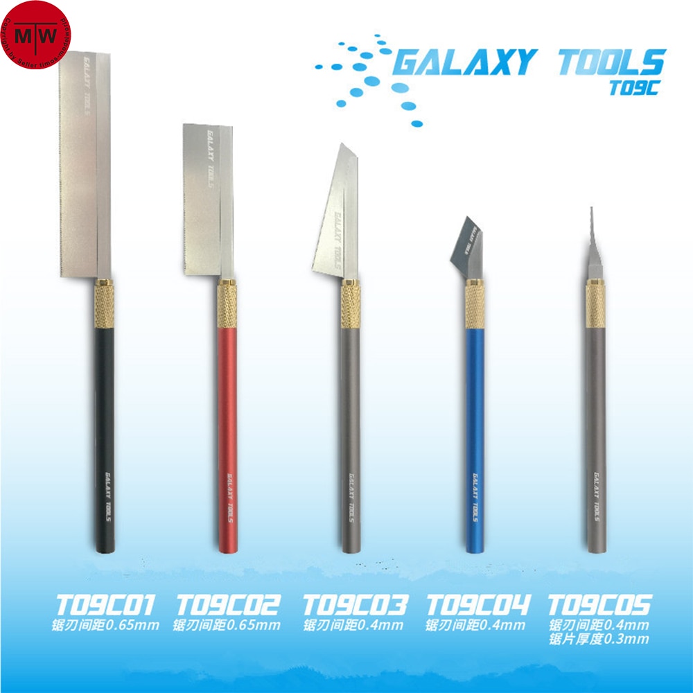 Galaxy tools malli askartelusaha kahvalla  t09c mallin rakennustarviketta 5 muotoa valittavissa