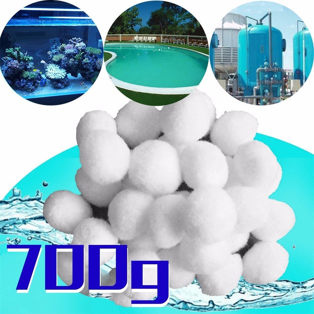 Filter Sand Quartz Sand Filterballs Sand Filter Alternatively Pool Filter 700g Fish tank swimming pool filter cotton Filters 828