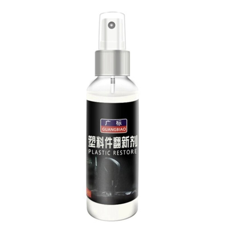 1 Pc Car Plastic Parts Refurbishing Agent Interior Renovation Wax-30ml Coating Car Interior Liquid Refurbishing Agent: M65g