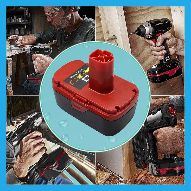 19.2 Volt Replacement Lithium Battery,[Upgrade 6000mAh] For Craftsman DieHard C3 315.115410.11485 120235021 11376 Cordless Drill