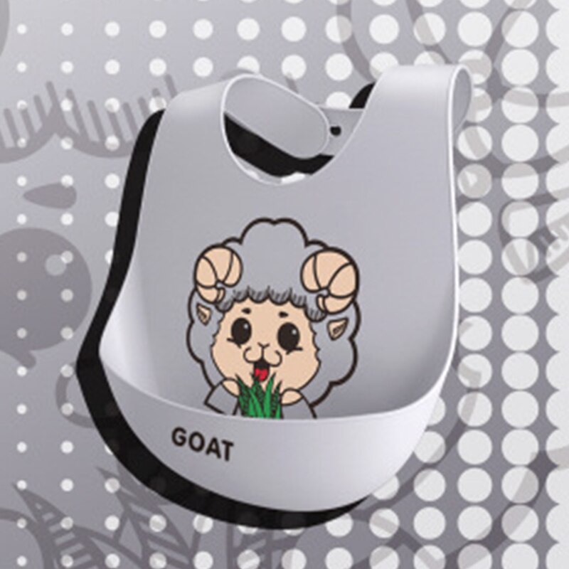 Baberos impermeables para bebé alimentación de silicona toalla para bebé recién nacido serie del zodiaco Baberos para bebé ajustable diferentes estilos de Baberos: 5