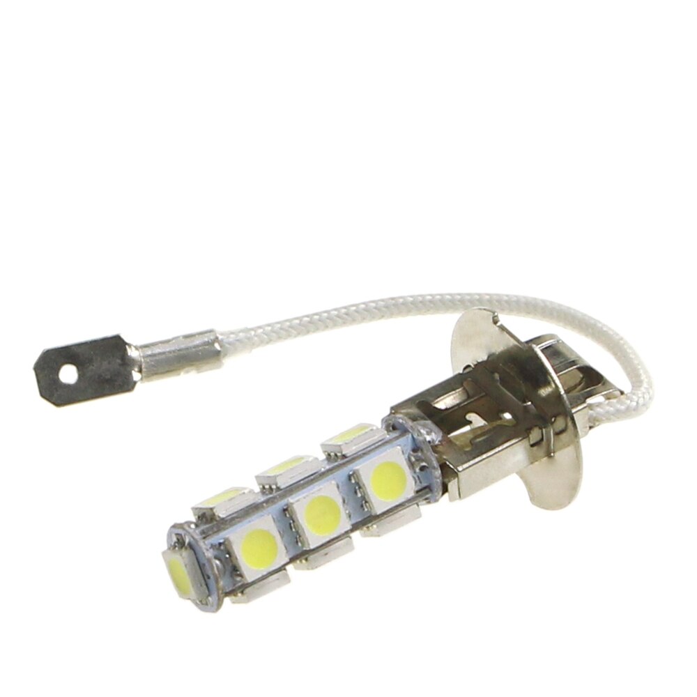 Qcdin 2 stuks 2w h1/h3 led koplampen auto koplamp mistlamp 12v auto koplampen auto algemene lamp accessoires