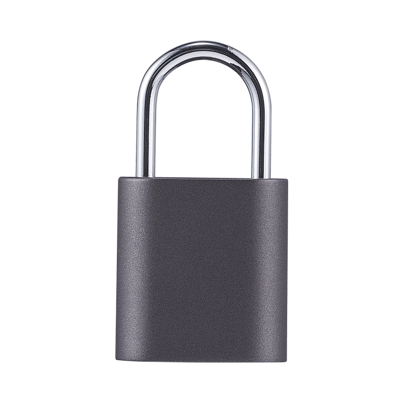 Candado de huellas dactilares Xiaomi NOC LOC, huella digital, un toque abierto IPX7, candado portátil impermeable de Xiaomi, sistema para Smart Home: Black