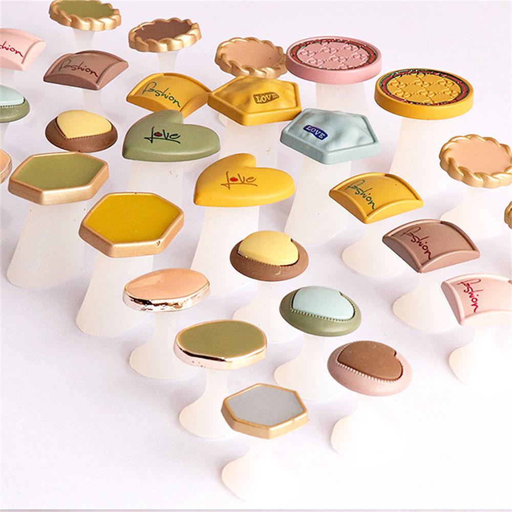 8Pcs Silicone Toe Separator Daisy Flower Pearls Charming Foot Divider Form Salon Manicure Pedicure Care Nail Art Tools