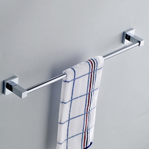 Hotaan Rvs Badkamer Accessoires Set,Robe Haak, Papier Houder, Handdoek Bar, Zeep Mand, badkamer Sets, Chroom 810700T: Blauw