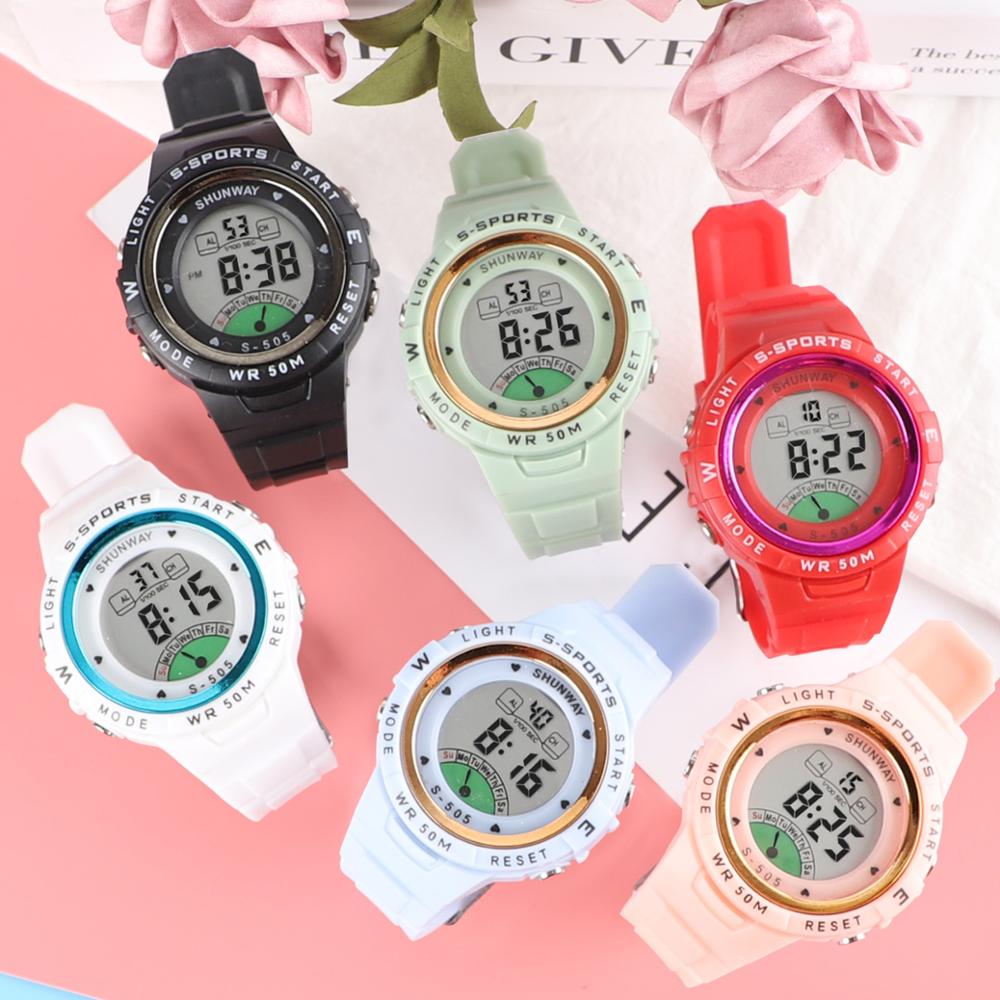 Uthai CE02 Kids Kinderen Horloge Elektronische Quartz Horloge Voor Jongen Meisje 50M Waterdicht Student Sport Horloges Kleurrijke Reloj