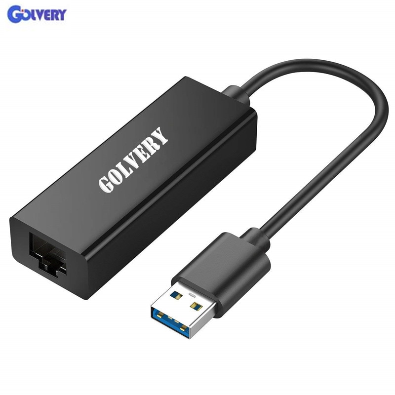 USB 3.0 To RJ45 Ethernet Adapter 10/100/1000 Mbps Gigabit USB LAN Adapter for Nintendo Switch MacBook Chromebook Win PC Laptop