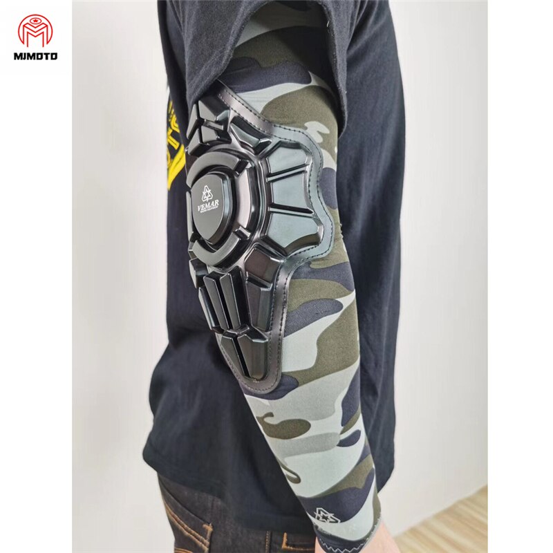 1 par de coderas rosas de moto para mujer, protección solar de seda de hielo, bicicleta MTB DH, deporte de ciclismo al aire libre, Codera, protector de brazo: Verde militar / M