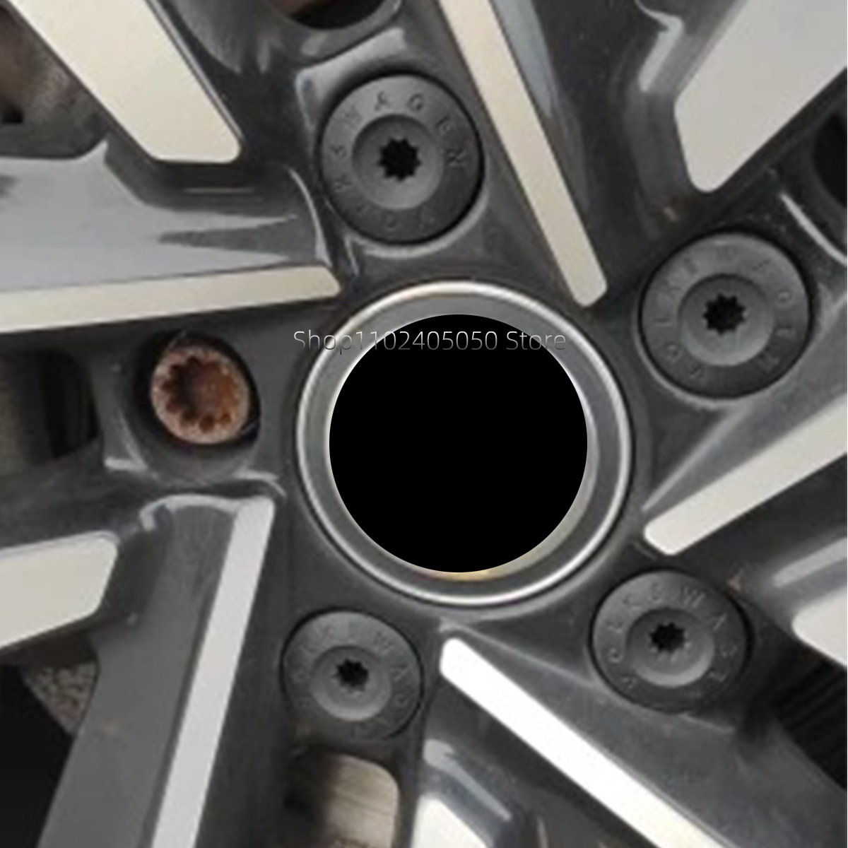 Couvercle d'écrou de boulon de roue de voiture, pour VW Bora Jetta MK6 GTI Passat B7 CC Polo Sharan Suran Touran, accessoires de protection extérieure