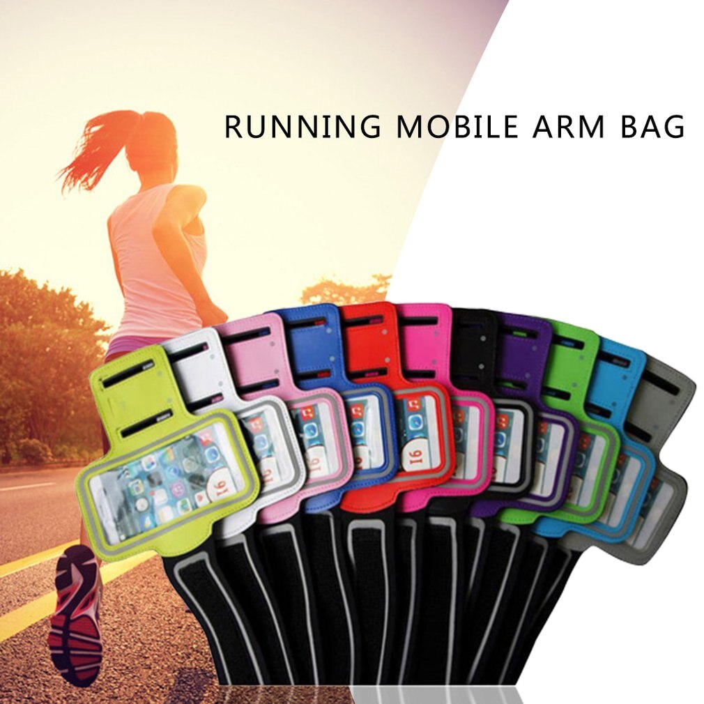 Sports Phone Holder Armband Case 4.9inch-6inch Arm Band Universal Outdoor Running for Iphone 11 Pro Max X XR 8 Plus Samsung Note
