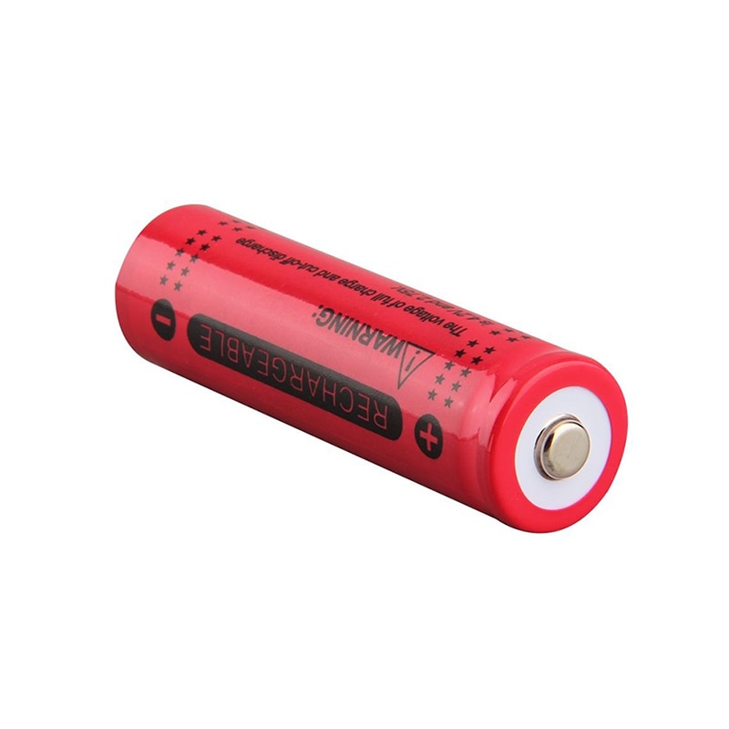 3.7V 12000mah 18650 Battery LED Flashlight Torch Batteries Li-ion Rechargeable Batteries Portable LED powerbank celular