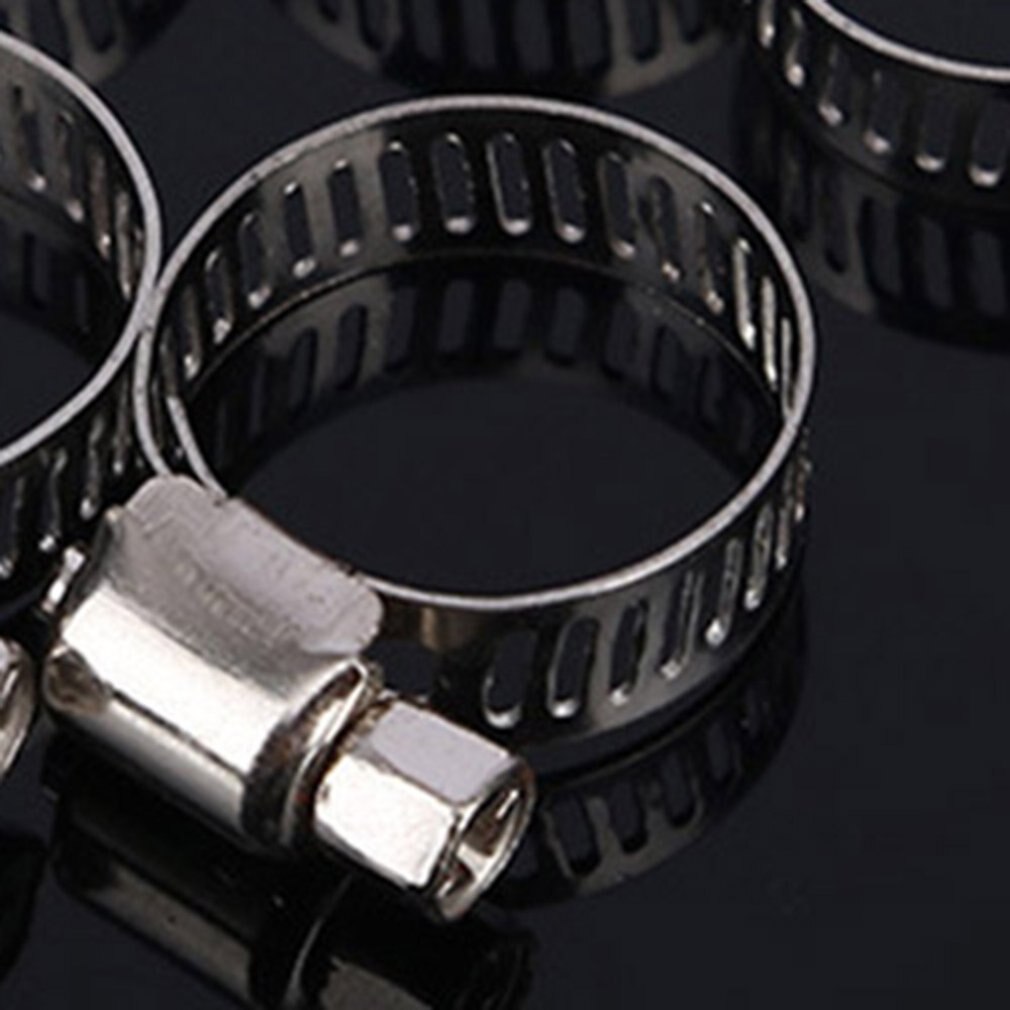 Adjustable Carbon Steel Worm Gear Hose Clamps Assortment Kit Fuel Line Clamp For Water Pipe Plumbing Hose Clamp Kit