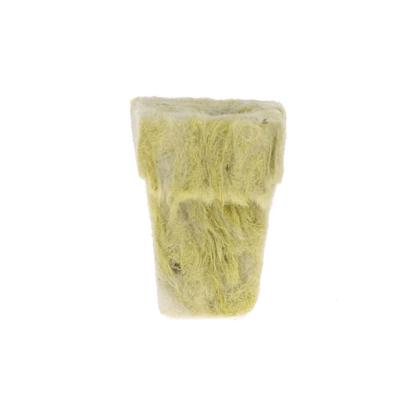 Cube de laine de roche culture hydroponique culture hors sol plantation compresse Base Q1JA: 2.5cmx4.0cm