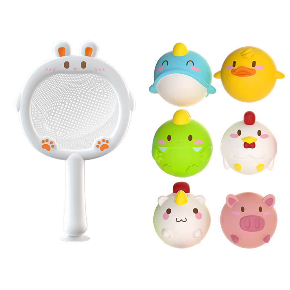 Baby Niedliche Tiere Bad Spielzeug LED Leuchten Spielzeug Schwimmen Wasser Weiche Gummi Float Induktion Leuchtende Ente für Kinder Spielen Lustige: Lila
