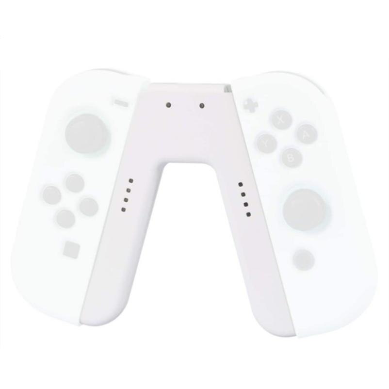 Handvat Opladen Grip Voor Nintendo Switch Vreugde-Con Controller Charger Gamepad Charge Stand Houder Voor Nintendo Switch Vreugde-con Grip: White