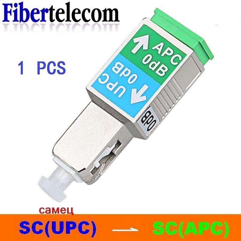 Optische Vezel SC-SC Adapter Upc Kabel Adapter Apc Naar Upc Koppeling Apc Simplex Single Mode Verlengd Conversiepaar Sc Mannelijk/Vrouwelijk: Black