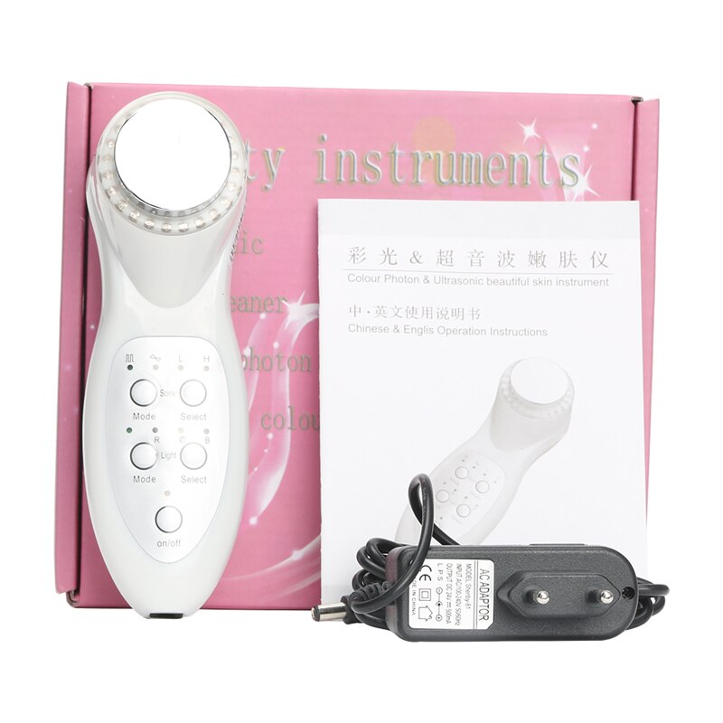 Licht Foton Therapie Huidverjonging Face Lift Massager Ultrasone Anti Rimpel Body Afslanken Cellulitis Massage Machine