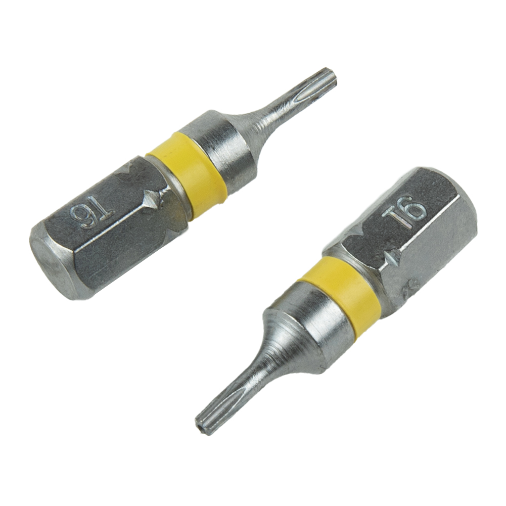 4 Stuks 25 Mm Magnetische Torx Schroevendraaier Bits Set Elektrische Schroevendraaier Hoofd T6/T8/T9/T10/T15/T20/T25/T27/T30/T35/T40 Schroevendraaier Bit
