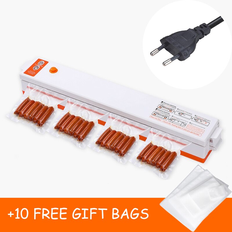 Food Vacuum Sealer Packaging Machine Food Fresh Long Keeping Vacuum Bagsincluding Vaccum Packer Can Be Use for Food Saver