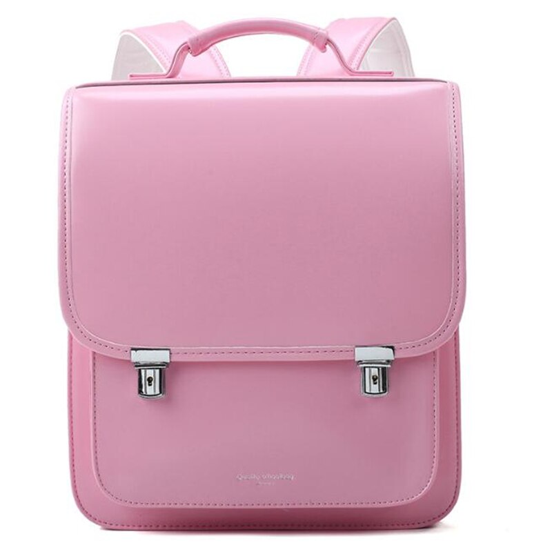 Japan Stijl Kinderen Schooltas Voor Kid Orthopedische Rugzak Scholieren Bookbags Pu Lederen Randoseru Baby Tassen