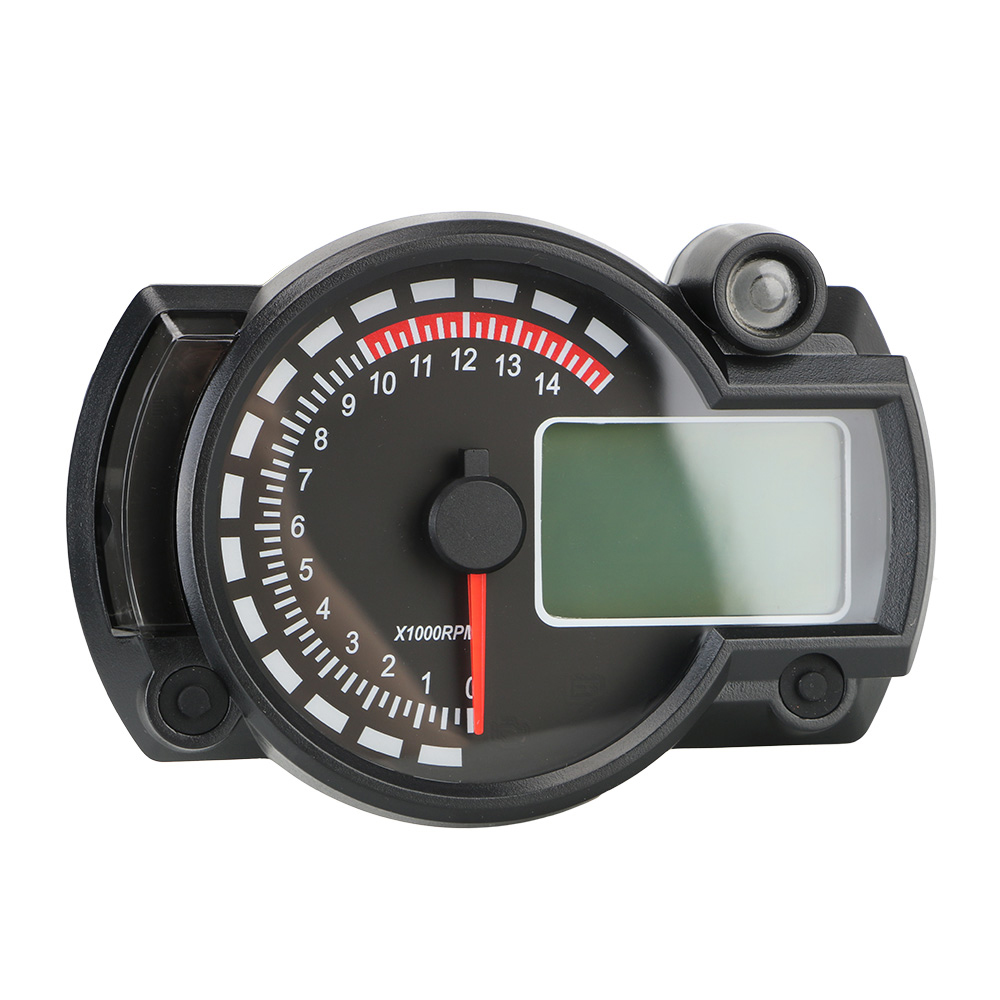 Kilometerteller Lcd Digitale Kilometerteller Motorfiets Snelheidsm... – Vicedeal