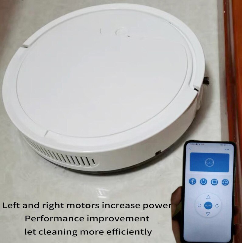 8s robot vacuum cleaner APP Control 1800Mpa suction large dustbin thin fuselage sweep&wet mop multiple cleaning modes