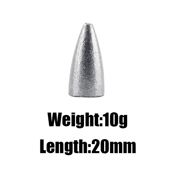Seaknight  sk01 luoti lyijy uppoamaan 10 kpl / pussin paino 3.5g 5g 7g 10g kalastustarvike lyijykynä kalastusvälineet: 10g 10 kpl