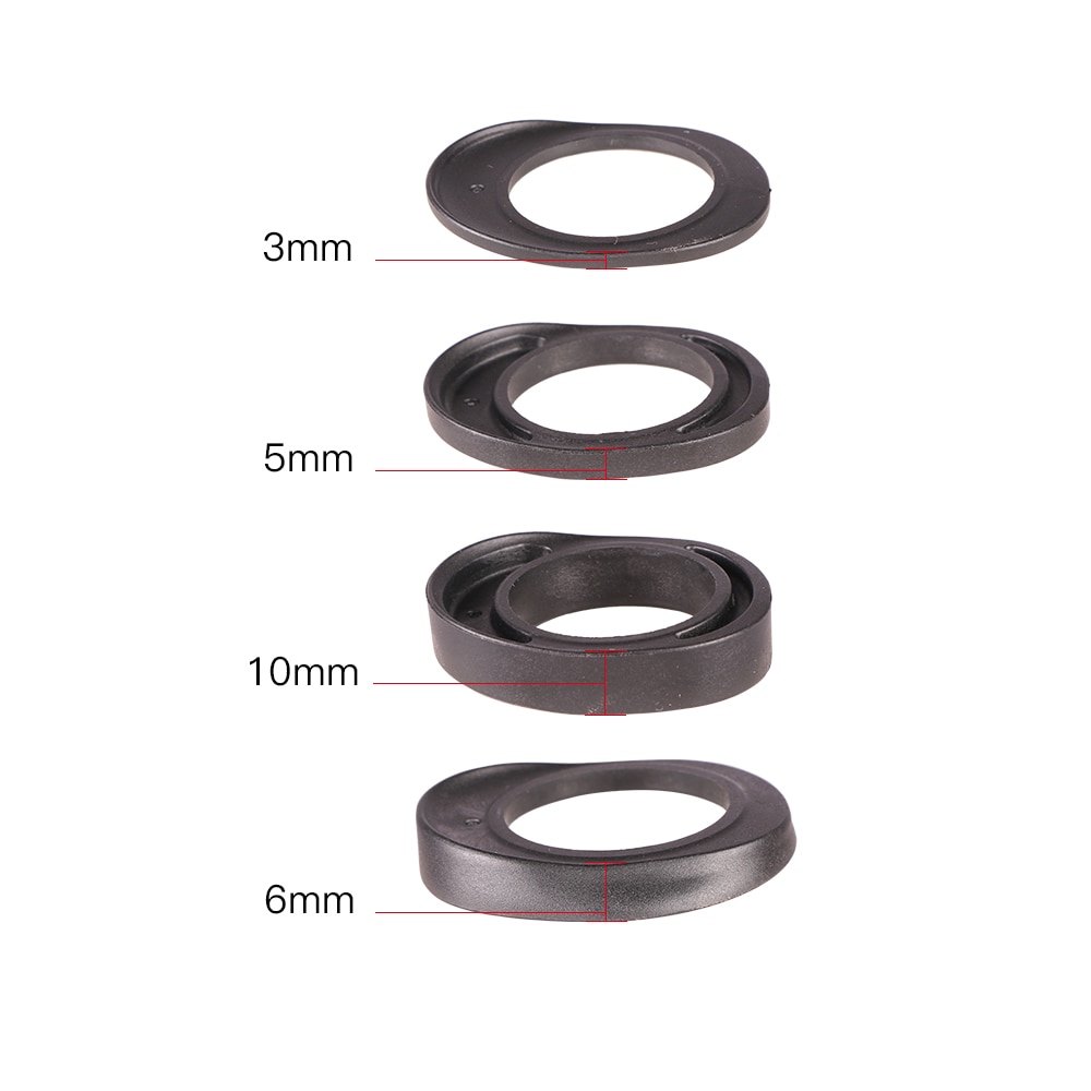 Aerodynamisk cykel spacer road mtb cykel integrerad aero för 28.6mm 1 1/8 " cykelstyrstam användning