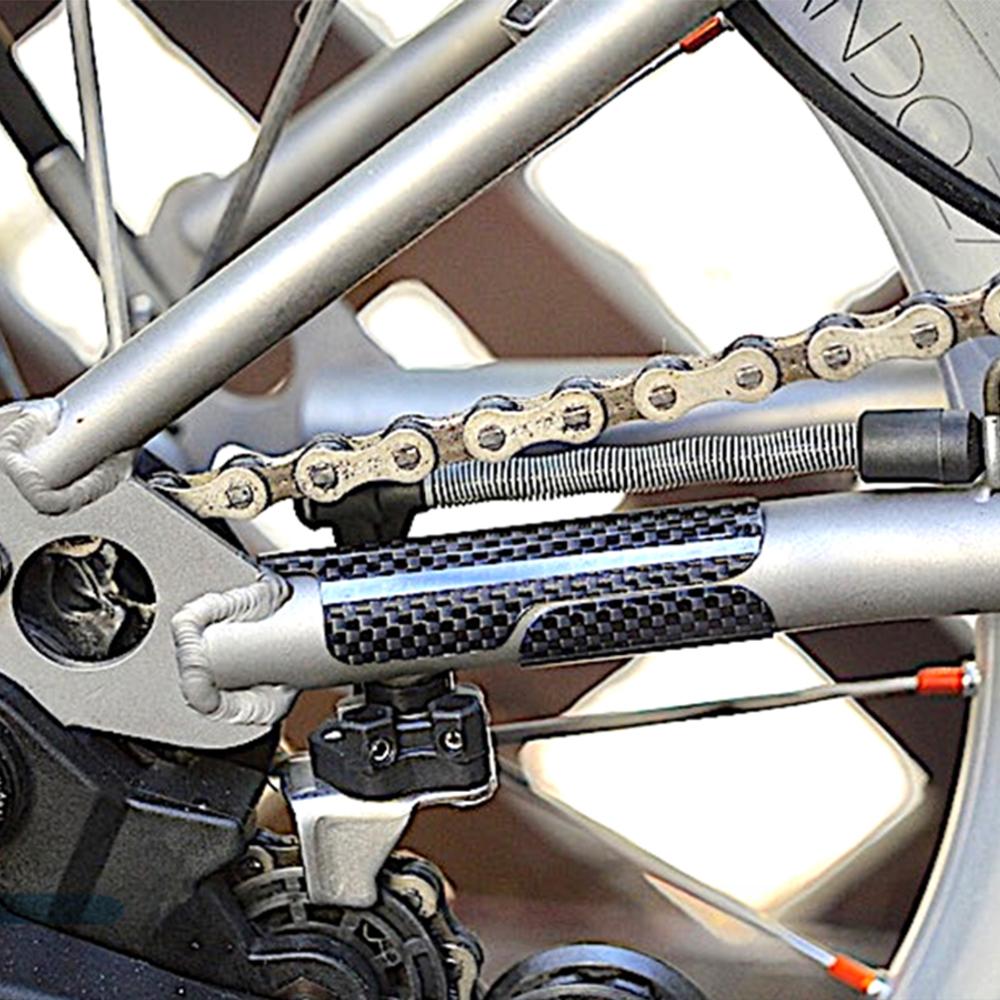 Twtopse Carbon Fiets Chain E Haak Protector Voor Brompton Vouwfiets Achter Driehoek Frame Guard Pad Voor 3 Zestig Keten blijven Deel