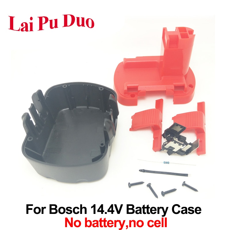 Voor Bosch 14.4 V NI-CD NI-MH Plastic Case (Geen batterij Geen cellen) power Tool Batterij Voor GSR 14.4 V GDS 14.4 V PSR 14.4VE-2 GLI