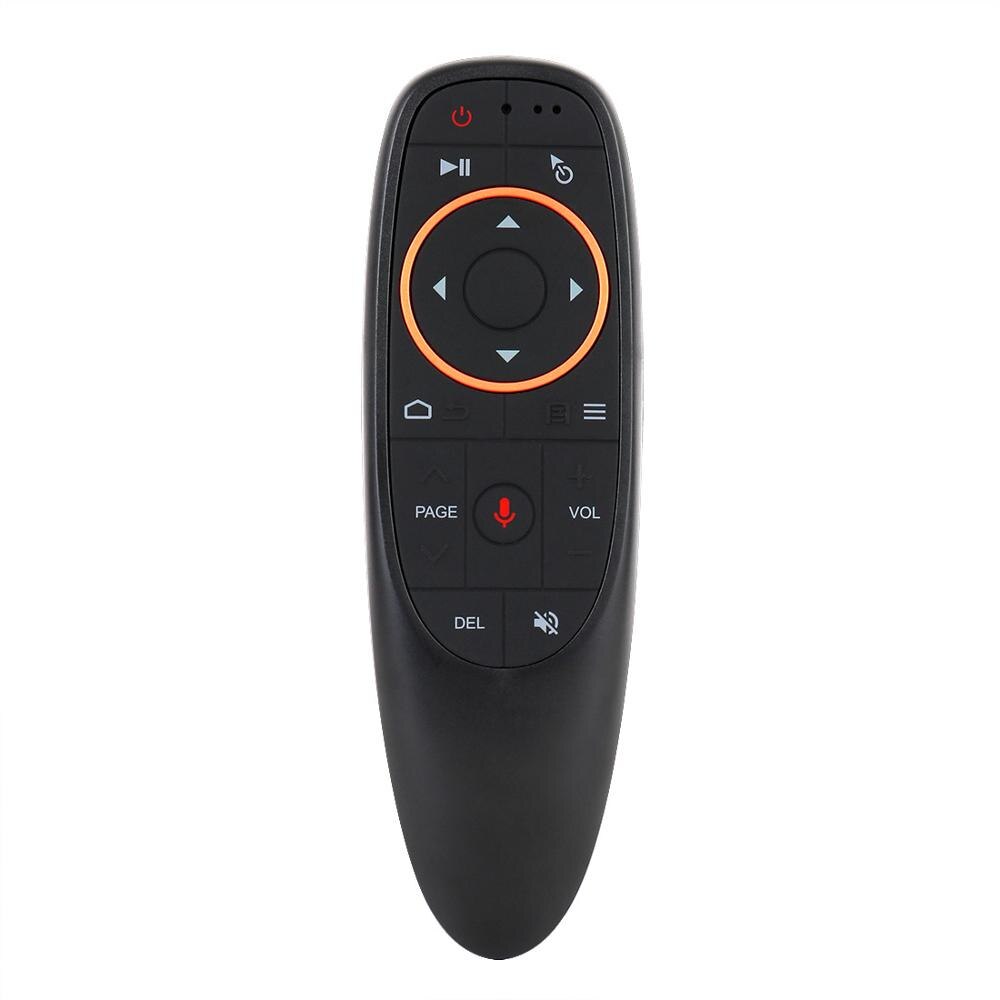 2.4G sans fil Air souris G10 voix télécommande Microphone Gyroscope IR apprentissage pour Android tv box X96 AIR HK1 H96 MAX MINI