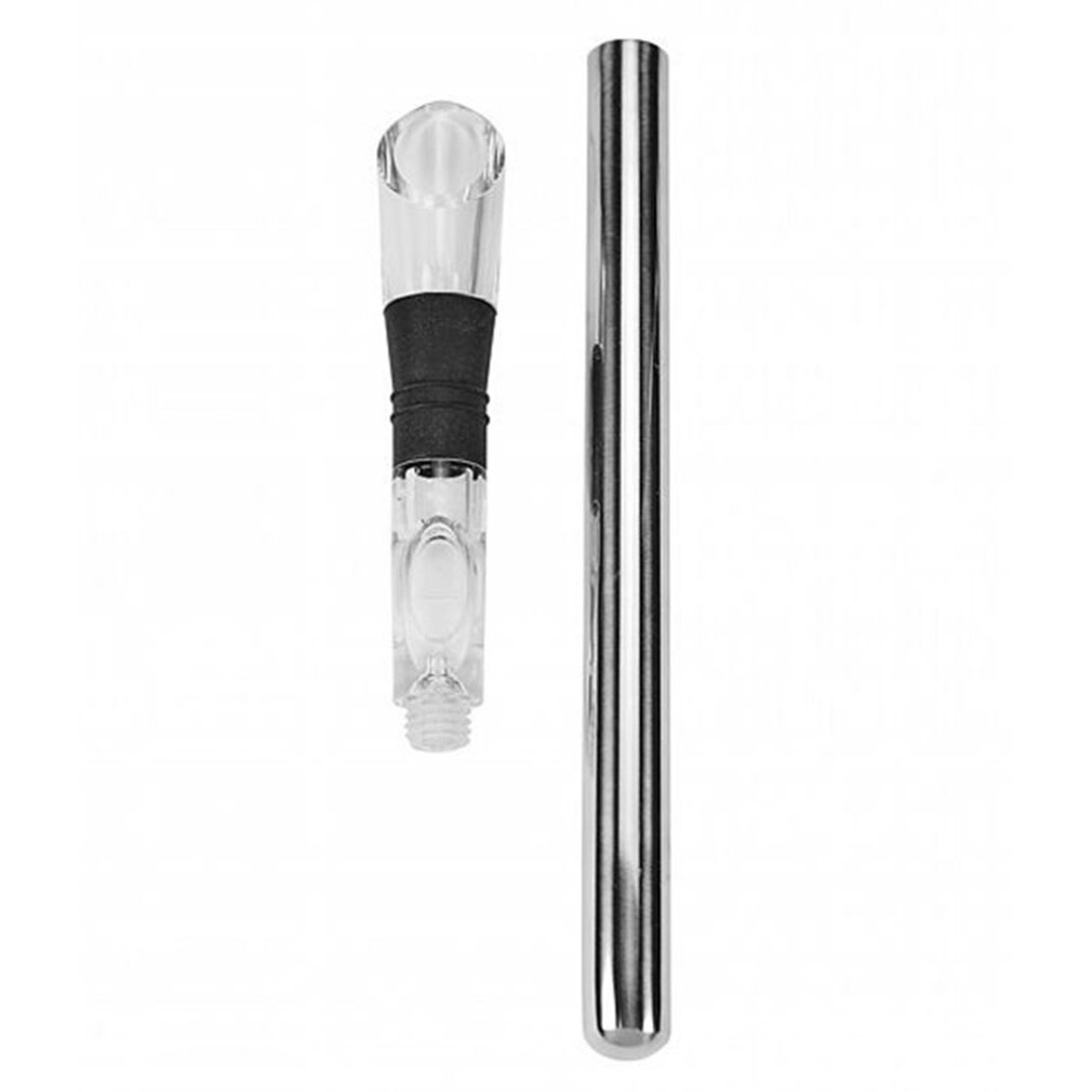 Multi-function Portable Stainless Steel Popsicle Stick drinks Wine Popsicle Quick Ice Wine Device Red Wine Beer Popsicle