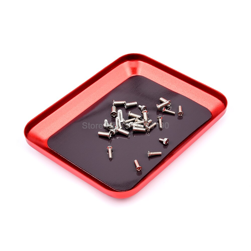 Aluminium Magnetische Moer Schroef Lade Voor Rc Telefoon Auto Reparatie Gereedschap Levert X4YD