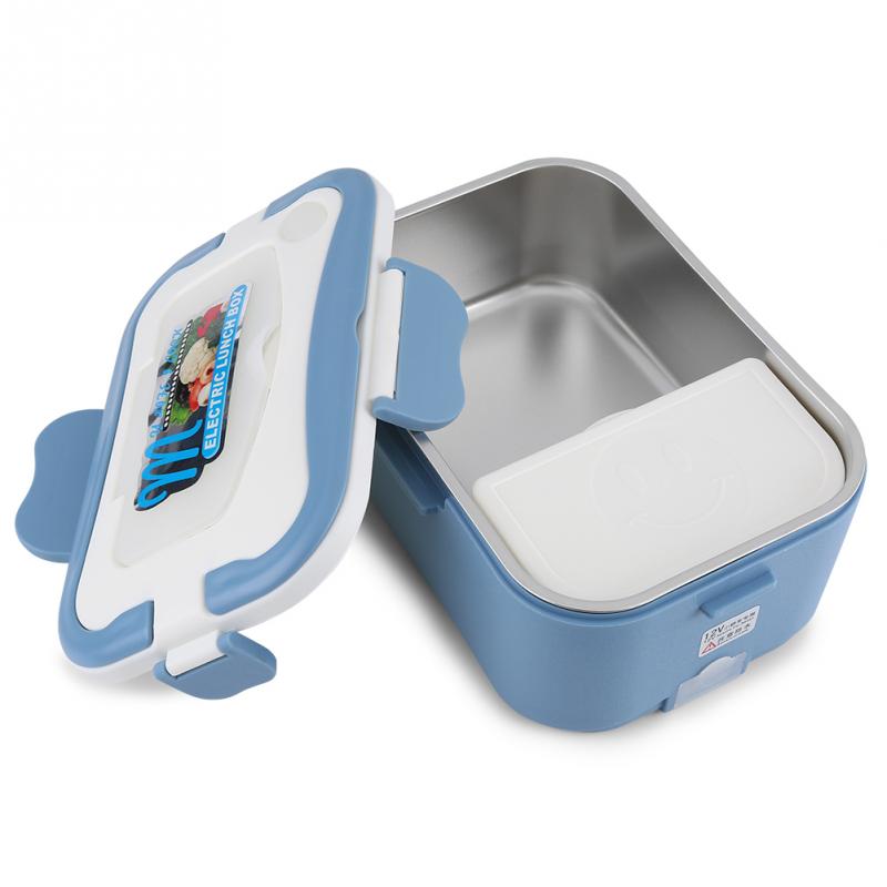 1.5L Portable Electric Lunch Box One-piece Separated Office School Bento Lunchbox Kids Heated Lunch Box Food Container Warmer