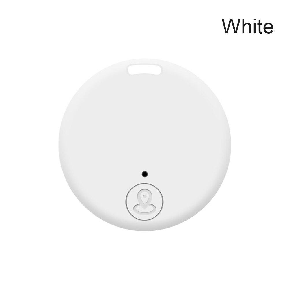 Anti-lost Alarm Tracker Mini Wireless Bluetooth-compatible Key Finder Pet Tracker Car Child Older Wallet Locator Anti Lost Alarm: White