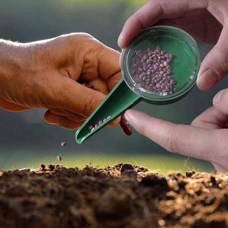 Gardening Supplies Seeding Device Plastic Seeder 5 Size Adjustable Flower and Vegetable Seeder