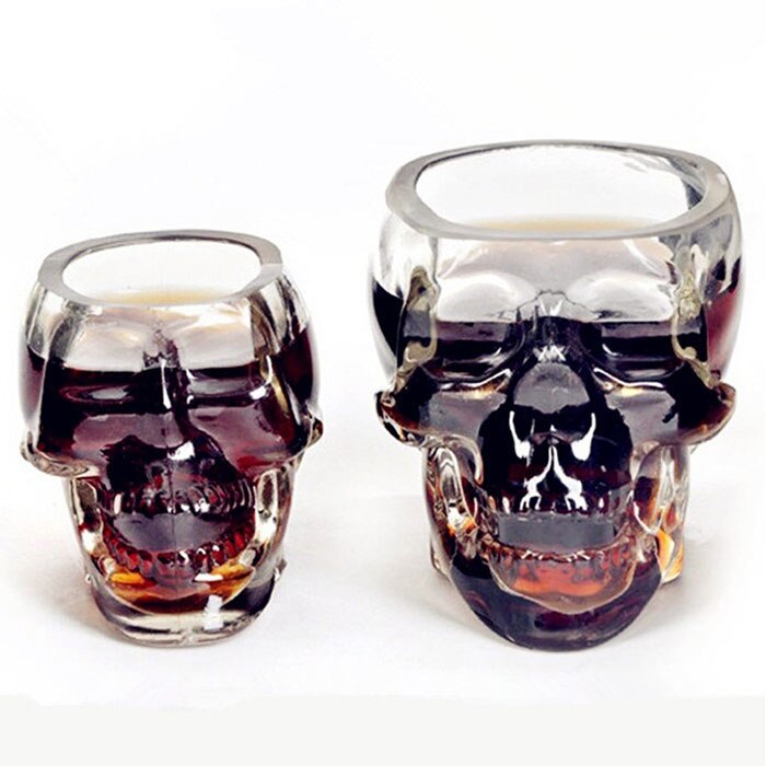 Skull Cup Gothic Mug High Crystal Barware Drinkware Armor Skeletal Warrior Bones Wine Kitchen